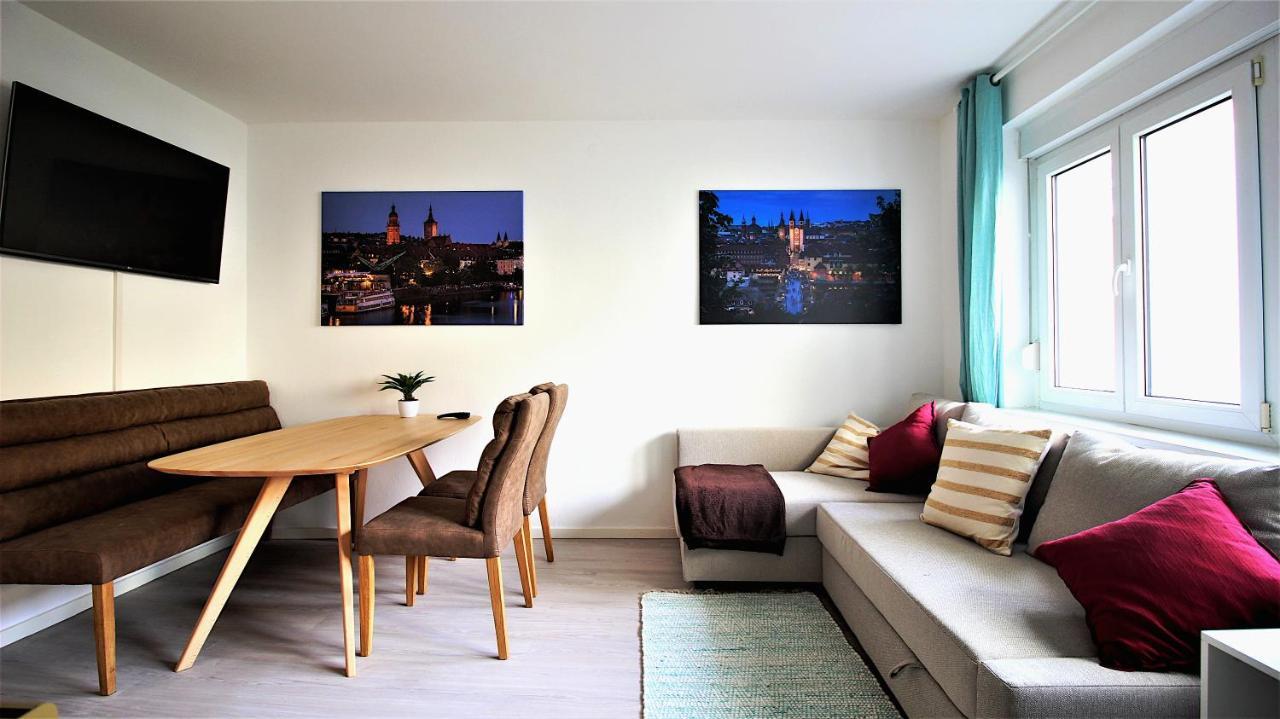 Helle und geräumige 3-Zimmer-Wohnung Würzburg Exterior foto